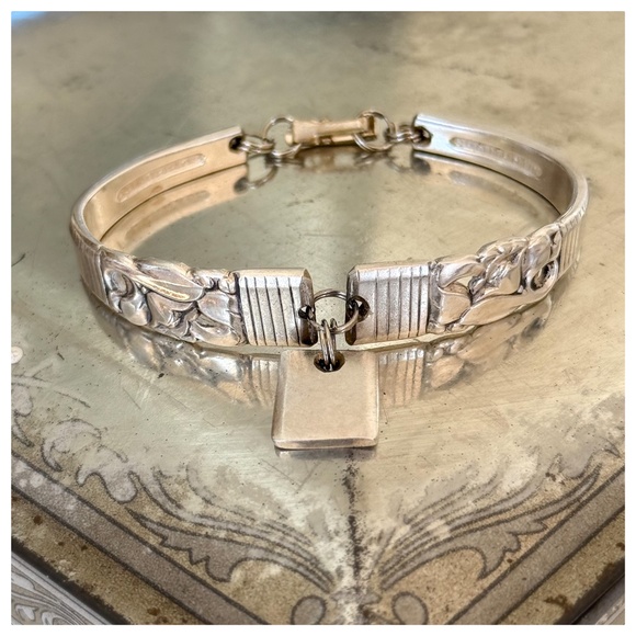 Sterling Silver Spoon Bracelet - Picture 2 of 3